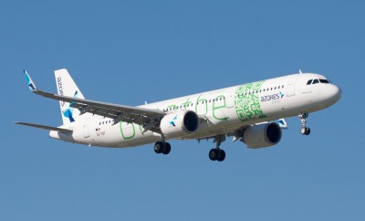 Azores Airlines freta aviões para ligações entre os Açores e continente