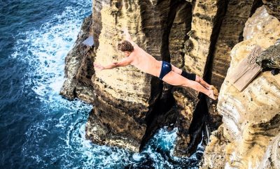 Red Bull Cliff Diving: Craques dos saltos já estão nos Açores